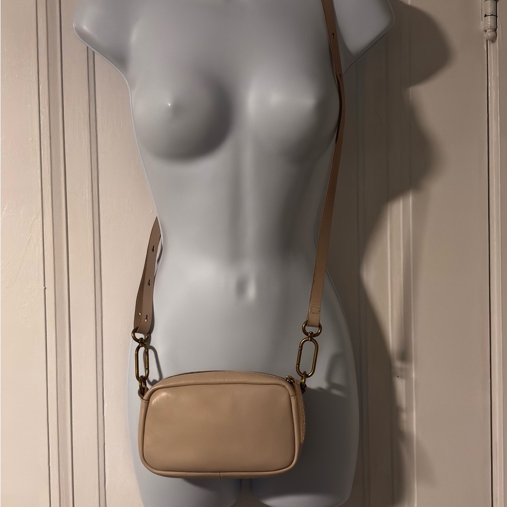 Madewell Elegant Cream Crossbody Bag